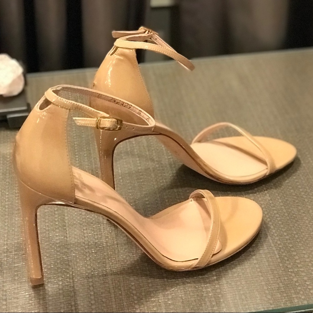 Stuart Weizman Nudist stiletto sandal